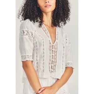 LoveShackFancy Gavilan Top